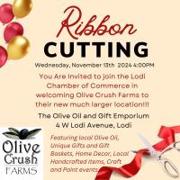 Olive Crush New Location Ribbon cutting