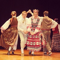 "Grandis" Dance Ensemble performing at the Lithuanian Independence Day Celebration 2014