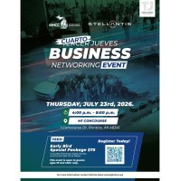 July Tercer (Cuarto) Jueves Business Networking Event at M1 with Stellantis