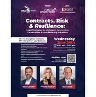 Contracts, Risk & Resilience: Legal Strategies for Michigan's Automotive, Construction & Manufacturing Industries