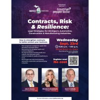 Contracts, Risk & Resilience: Legal Strategies for Michigan's Automotive, Construction & Manufacturing Industries