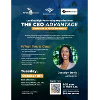 Leading High-Performing Organizations: The CEO Advantage