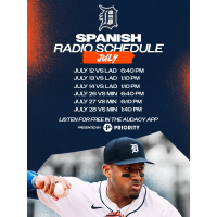 Detroit Tigers Spanish Radio Schedule