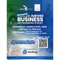 Segundo Jueves Business Networking with Yanfeng