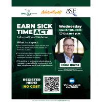 Earned Sick Time Act Policy MI – Informational Webinar