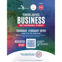 Tercer Jueves Business Networking Event with the Pistons