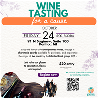 Wine tasting for a cause