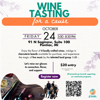 Wine tasting for a cause