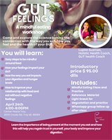 GUT Feelings, a mindful eating workshop
