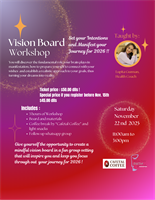 Vision Board Workshop, Set your intentions and manifest your journey for 2026