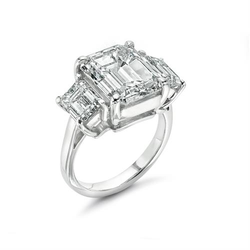 5.08 Emerald Cut Diamond Ring 5.08 Emerald Cut Diamond Ring