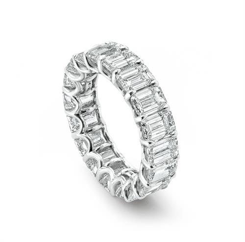 Emerald Cut Diamond Eternity Band Emerald Cut Diamond Eternity Band