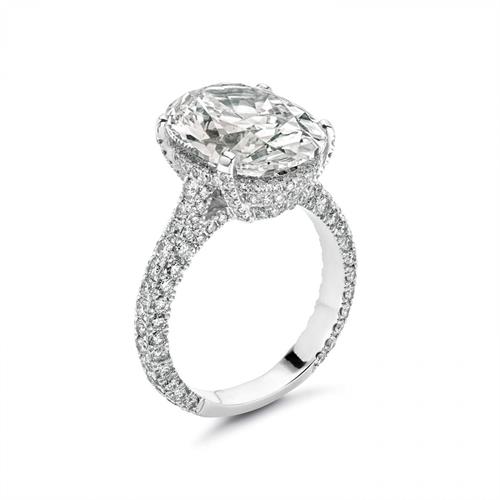 9.43CT Oval Diamond Engagement RIng 9.43CT Oval Diamond Engagement RIng