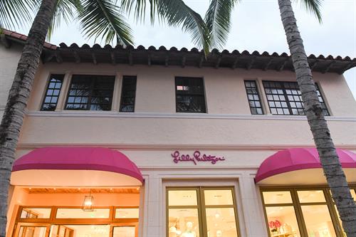 Lilly Pulitzer storefront