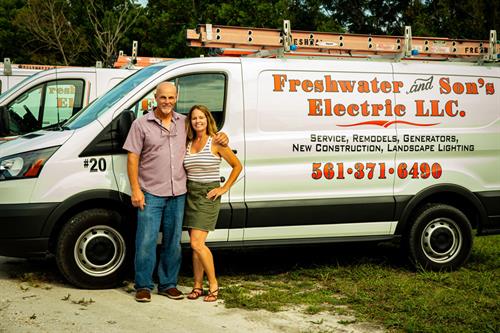 Owners, Mark & Katie Freshwater Owners, Mark & Katie Freshwater