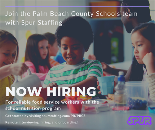 Join Spur's Palm Beach Schools' team.