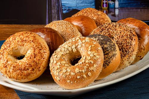 Bagels by the Dozen or Individual 