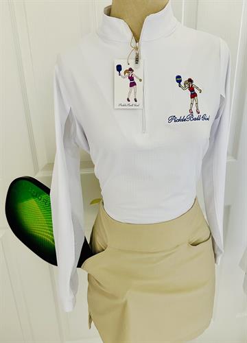 PickleBall Girl - Polo Girl Spirts Brand 