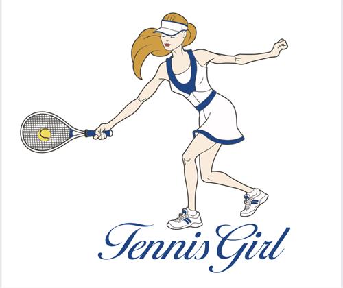 Tennis Girl - Polo Girl Sports Brand 