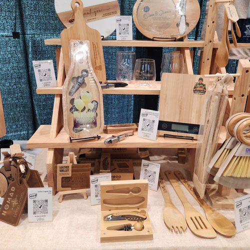 Eco-Friendly Bamboo Charcuterie/Chopping Boards, Utensils