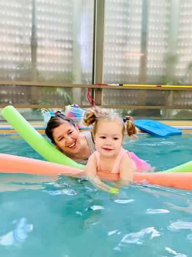 Preschool Swim with Occupational Therapist Donna Holmstock