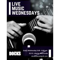 Live Music Wednesdays 630pm-930pm