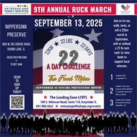 9th Annual Lake County 2025 Ruck March for Veterans Path to Hope and Lake County Veterans & Family Services