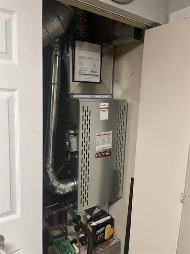 New Gas Furnace