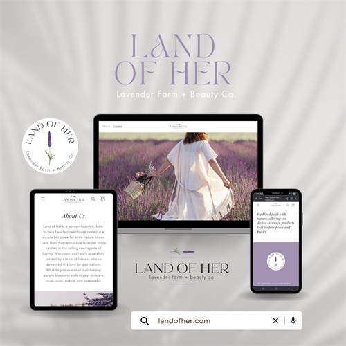 Land of Her Brand Kit