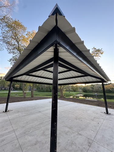 Donated Pavilion Roof