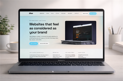 Halo Web Agency Website