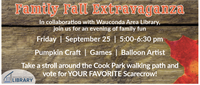 Family Fall Extravaganza (free family friendly fun)