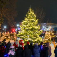 Christmas Card Town Annual Tree Lighting