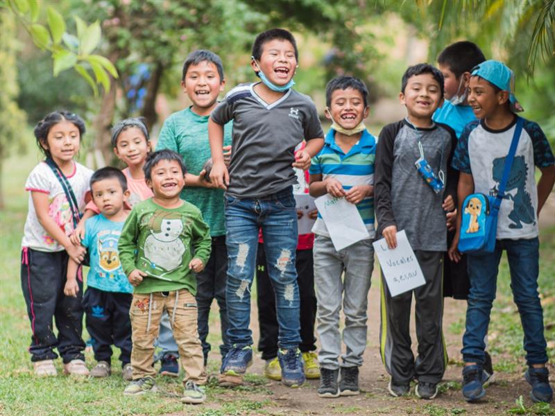 Children at HOPE in Guatemala.