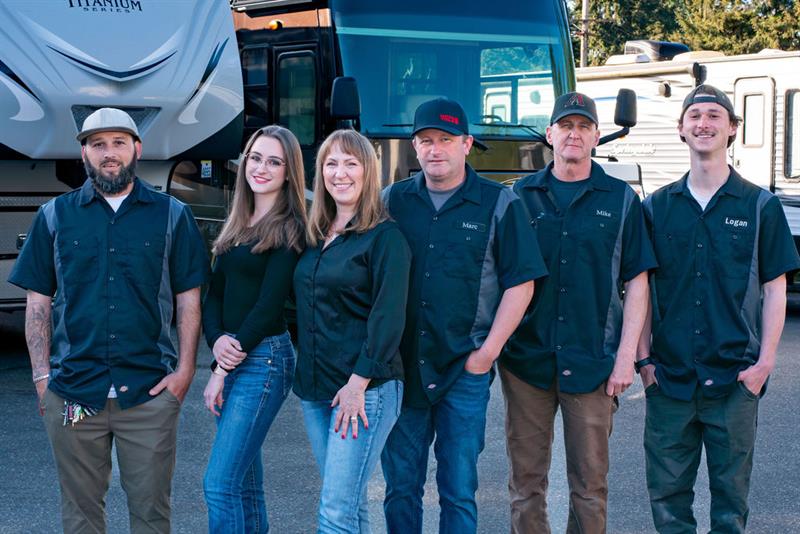 Affordable RV Repair Center Staff