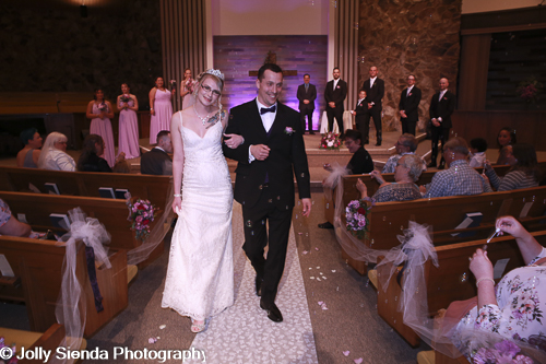 Church wedding photography