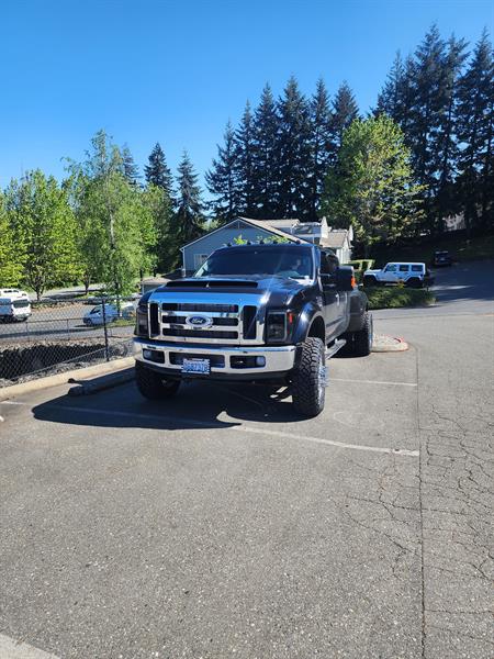 2008 Ford F450 ReadyLift Kit, Fuel Forged Wheels, and Nitto Grappler Tires