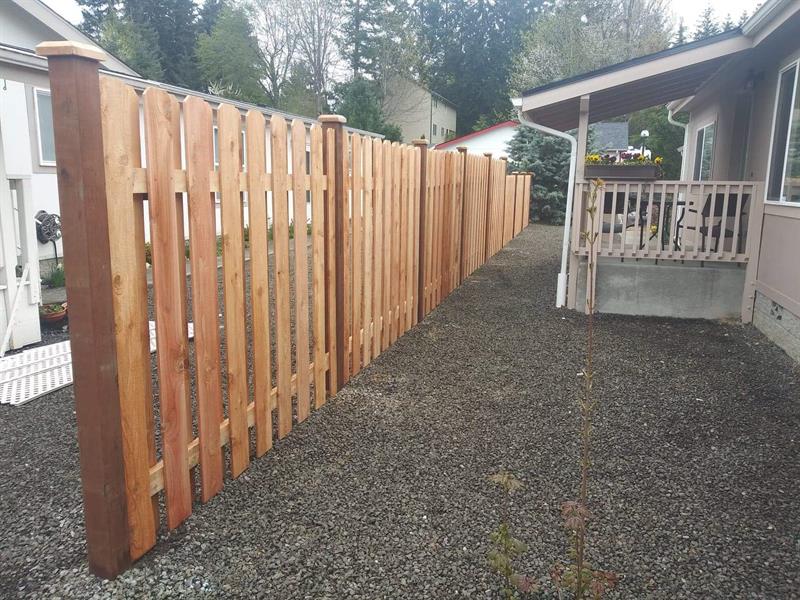 Fencing job we did Fencing job we did