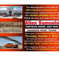Allen Samuels Grand Opening Gala