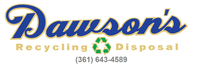 Dawsons Recycling and Disposal GOLD LEVEL SPONSOR