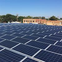 99.8kW Solar PV Array. Grant County Bank - Ulysses, Kansas