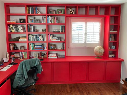 Fire Red Office Suite // Nashville, TN (2022)