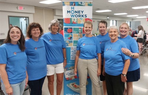 The Team of Women Leaders at the 100 Good Expo 2026 sharing How Money Works Tips
