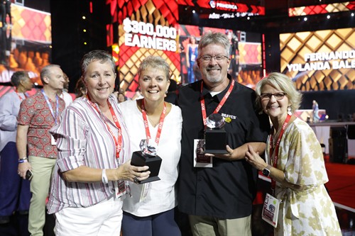 Kerry & Jamie with our Mentors, Mike & Lisa Douglas --- Primerica's Internation Convention Atlanta 2024