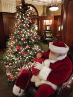 Santa at The Historic Eldridge Hotel