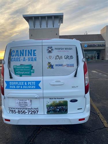The Canine Care-A-Van at Pawsh