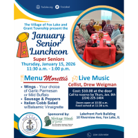 January Senior Lunch in Fox Lake