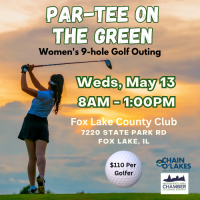 Multi-Chamber Par-Tee on the Green Women's 9-Hole Golf Event