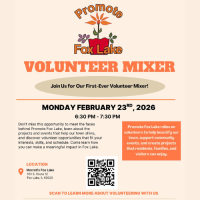 Promote Fox Lake Volunteer Mixer