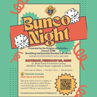 Bunco Night @ St. Bede in Ingleside